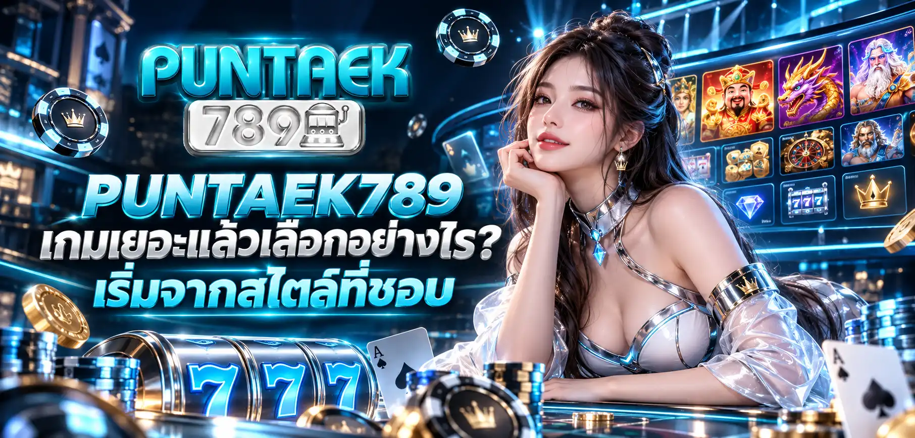PUNTAEK789 เกมเยอะแล้วเลือกอย่างไร? เริ่มจากสไตล์ที่ชอบ